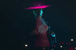 Molotov t-shirt at night